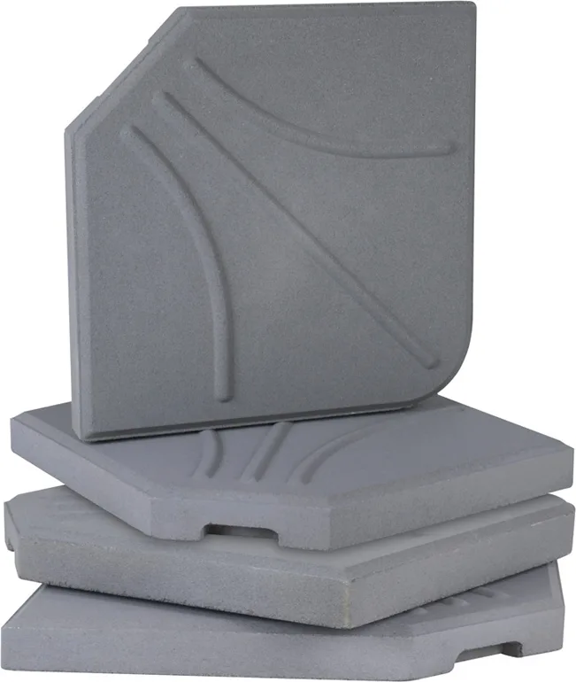 Pie Cemento Parasol Lateral 16 kg.