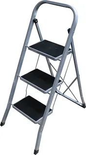 Escalera Acero 3 Peldaños Habitex