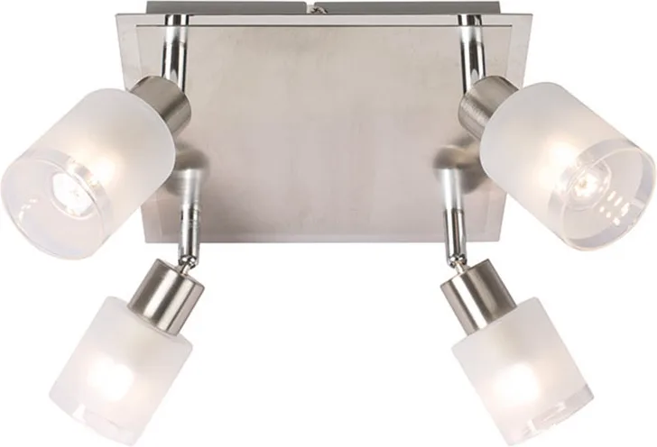 Aplique Led Praga 4x3w Cuadrado  2700k — foto principal