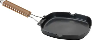 Asador Plancha Aluminio Fundido 20x20 cm