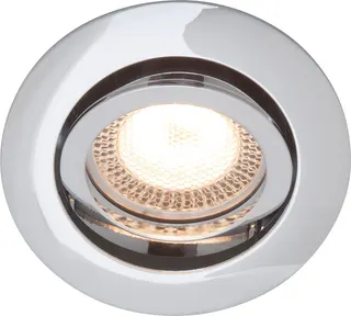 Foco Empotrable sin Bombilla Ø 84mm Crom
