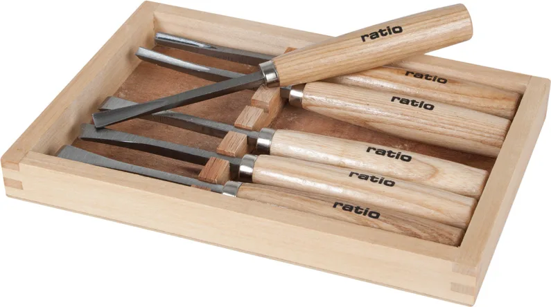Gubia Carpintero Juego 6 Piezas Ratio