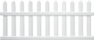 Valla Pvc Duramax para Jardin