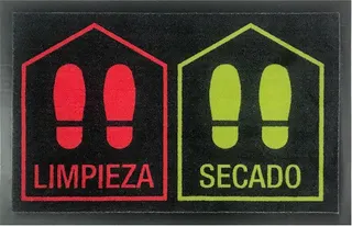 Felpudo Desinfeccion Pro-sani Rojo/verde 45x70cm