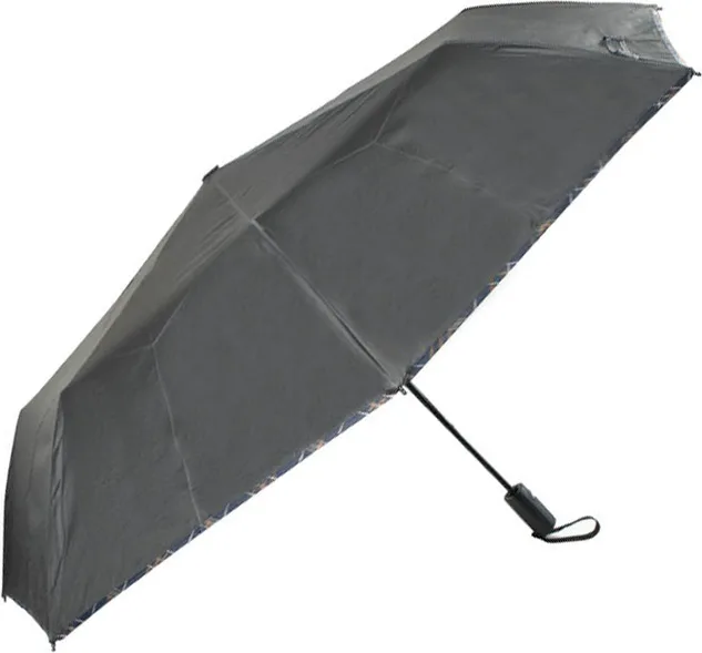Paraguas Plegable Automático Habitex 117 cm Negro