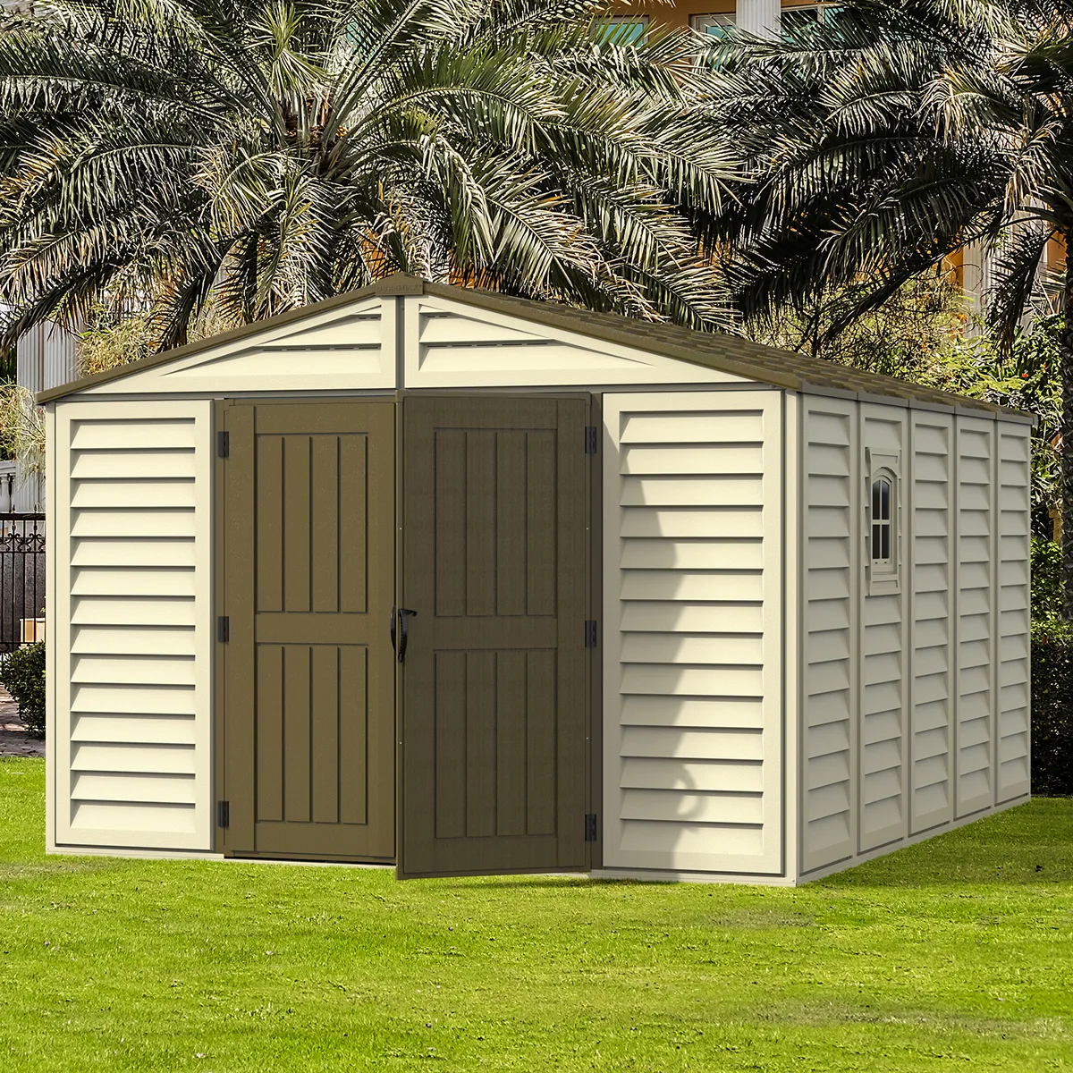 Caseta de Jardin Duramax WoodBridge Plus 10,5x13 — foto 2