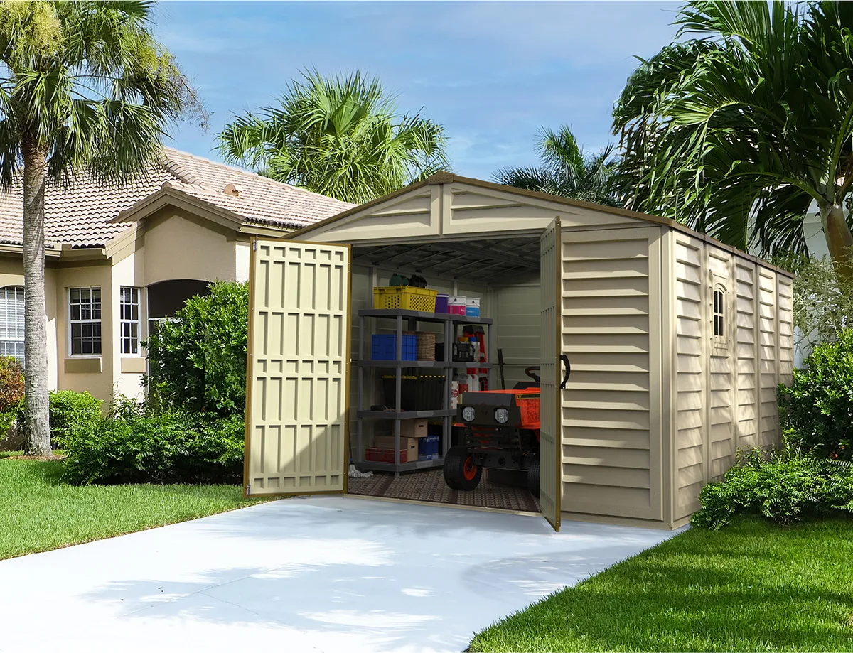 Caseta de Jardin Duramax WoodBridge Plus 10,5x13 — foto 3
