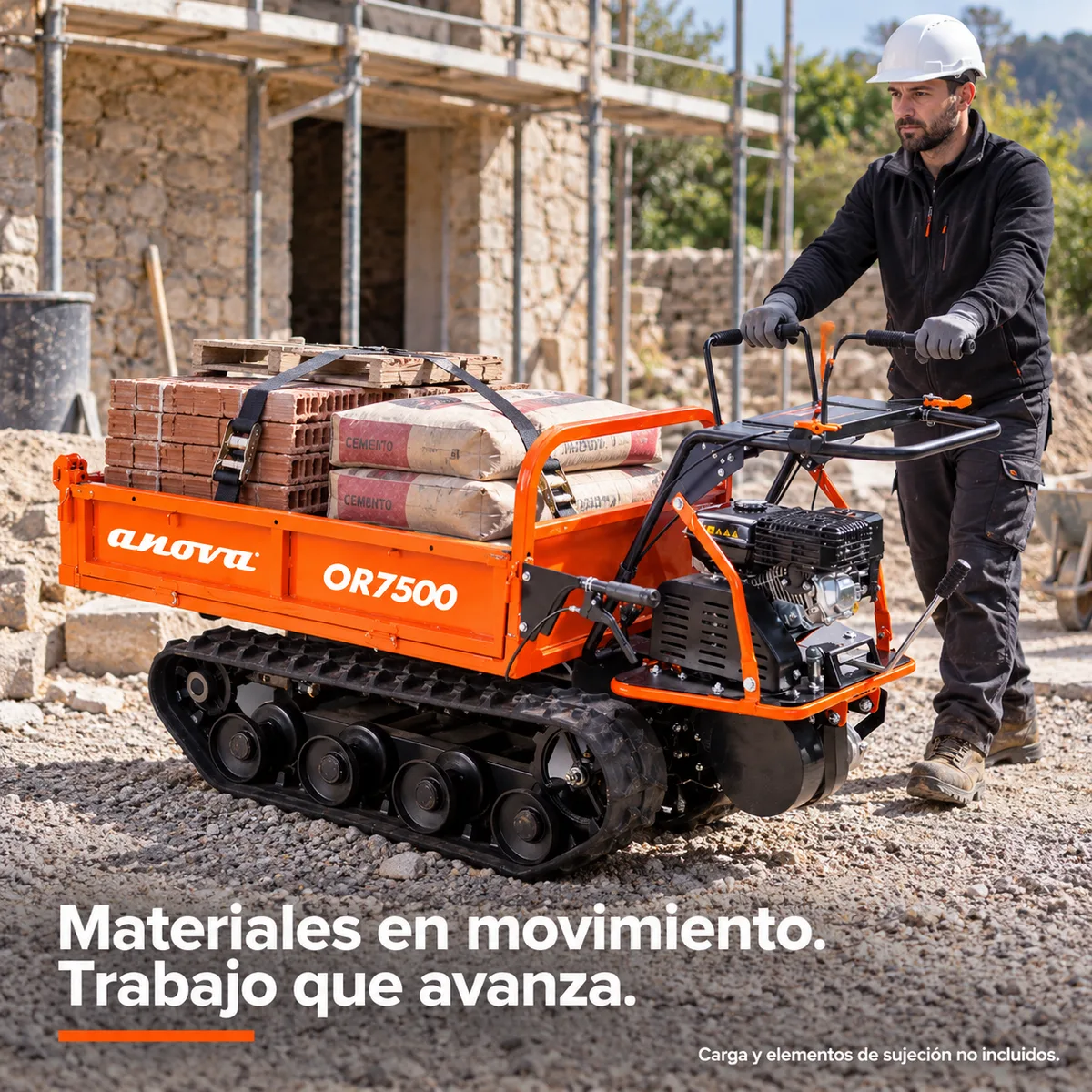 Carretilla de Orugas Anova OR7500 · 500 kg — foto 8