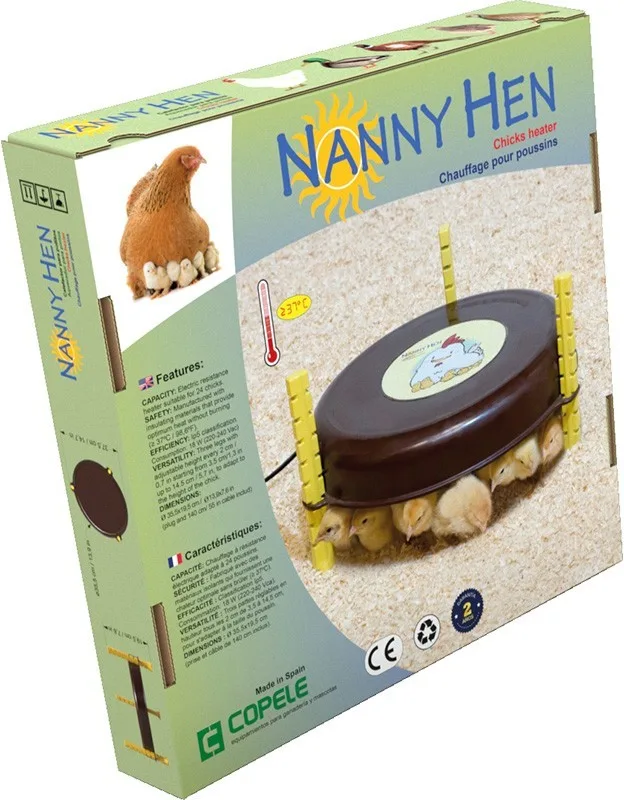Calefactor para Pollitos Nanny Hen Nacedora — foto principal