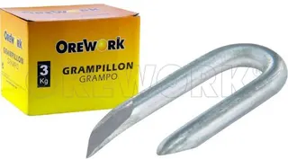 Grampillon Galvanizado 18x30 Orework Paquete 3 kg