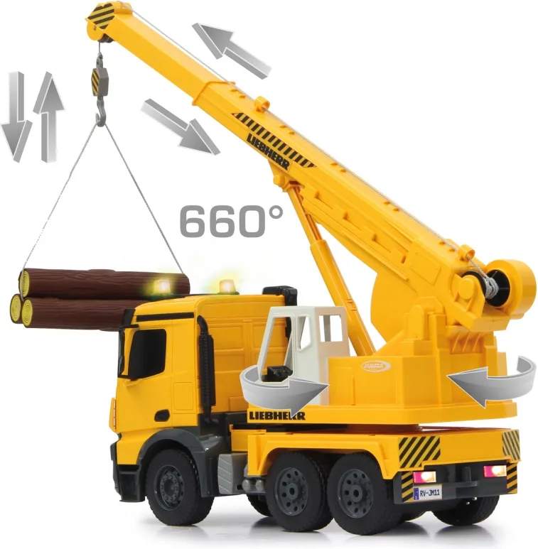 Jamara Grua Pesada Mercedes-Benz Arocs 1:20 2,4 Ghz — foto 10