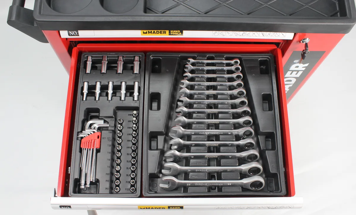 Carro Herramientas Taller Completo 156 Piezas — foto 7