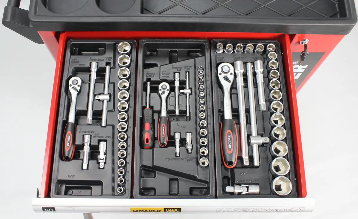 Carro Herramientas Taller Completo 156 Piezas — foto 6