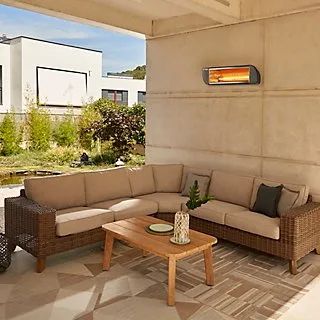 Estufa Exterior Halogena Inframaster 2kw Ipx5 Antracita — foto 2