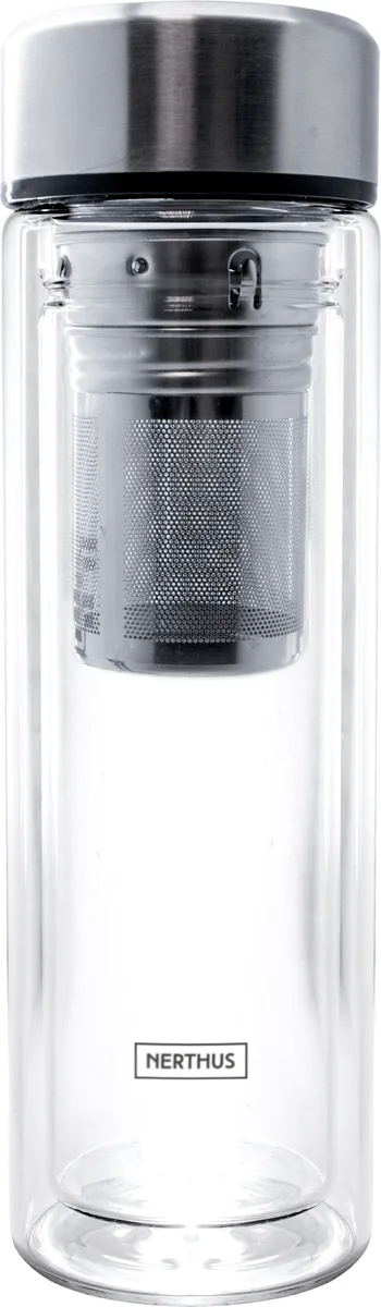 Botella Te Doble Pared con Filtro 350 ml