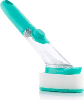 Cepillo Estropajo con Dispensador Jabon