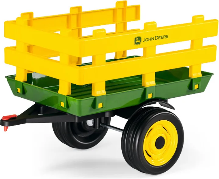 Tractor Electrico Excavadora John Deere Cargador Ground Loader 12v + Remolque — foto 4