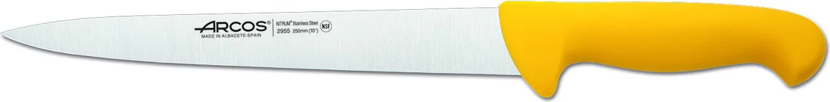 Cuchillo Trinchante Amarillo 250 mm
