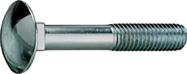 Tornillo Carretillo M8 x 57 mm con Tuerca Galva.