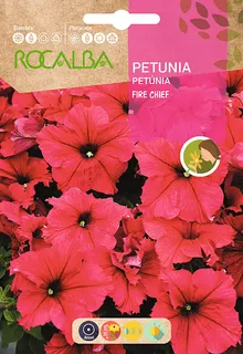 Semilla Petunia Fire Chief, Roja