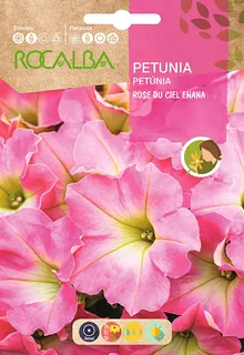 Semilla Petunia Rose Du Ciel Enana