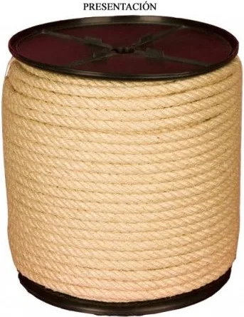 Cuerda Sisal Pita Cañamo / Maroma 4 Cordones 12 mm ( Metro ) — foto principal