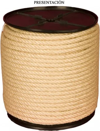 Cuerda Sisal Pita Cañamo / Maroma 4 Cordones 12 mm ( Metro ) — foto 4