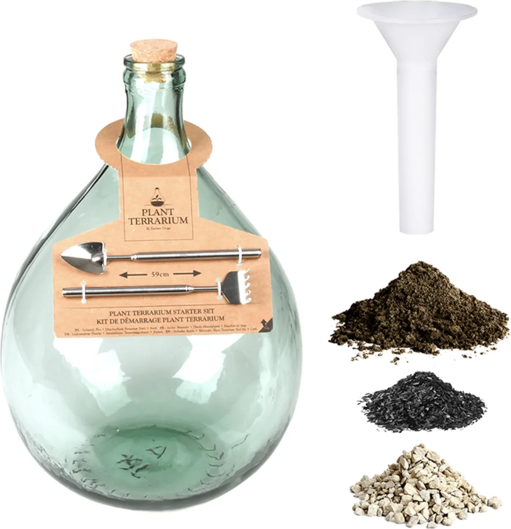 Terrario de Plantas Diy Set 15l
