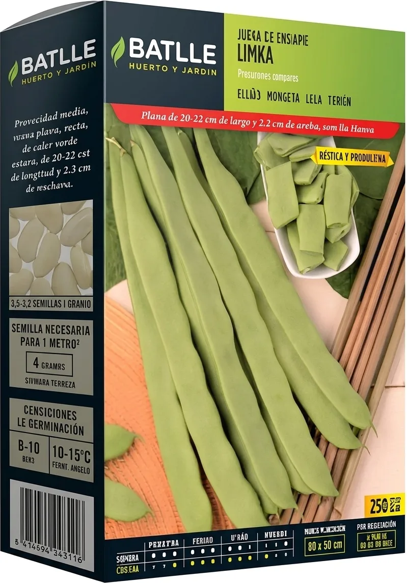 Semilla Judia Enrame Limka 250 gr
