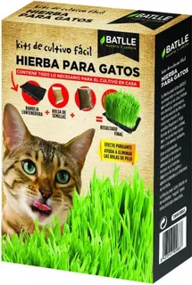 Kit Cultivo Mix Hierba para Gatos