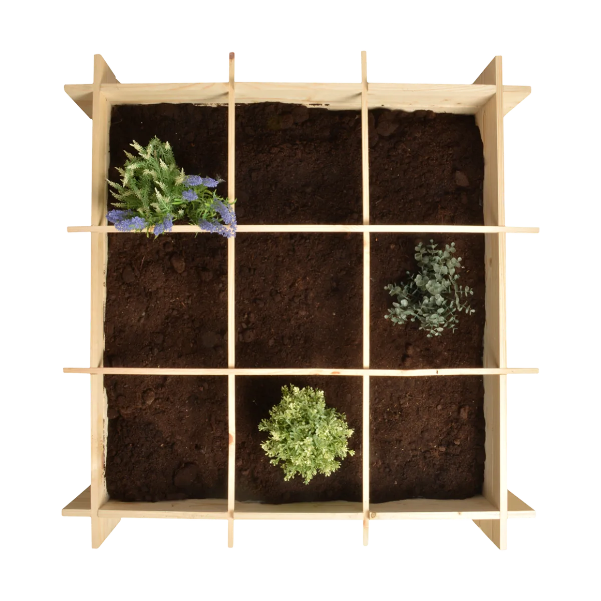 Huerto Urbano Cuadrado de Madera — foto 4