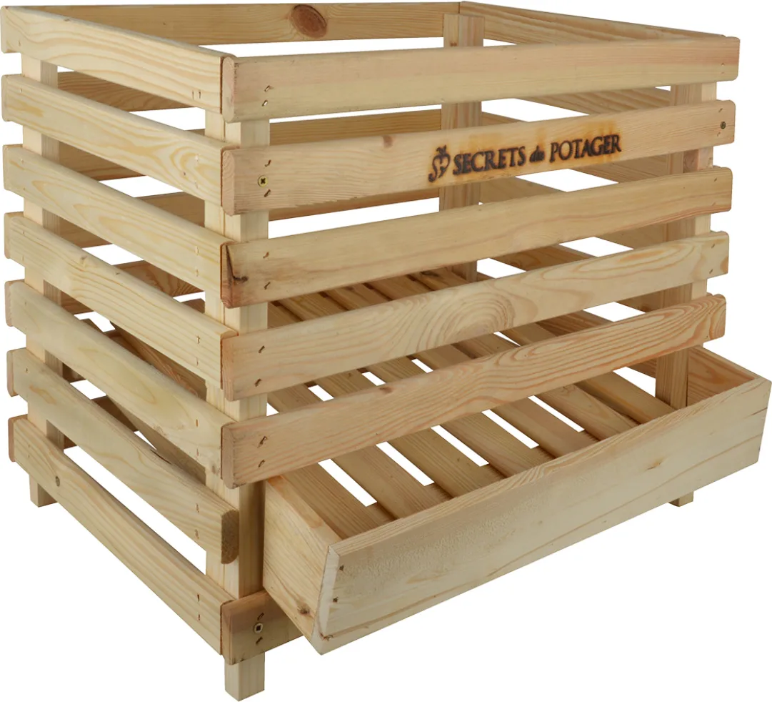Caja Madera para Almacenaje de Patatas — foto principal