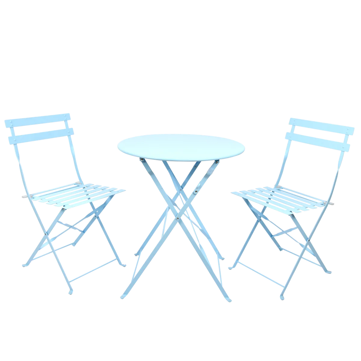 Conjunto Jardin y Terraza Bistro Acero
