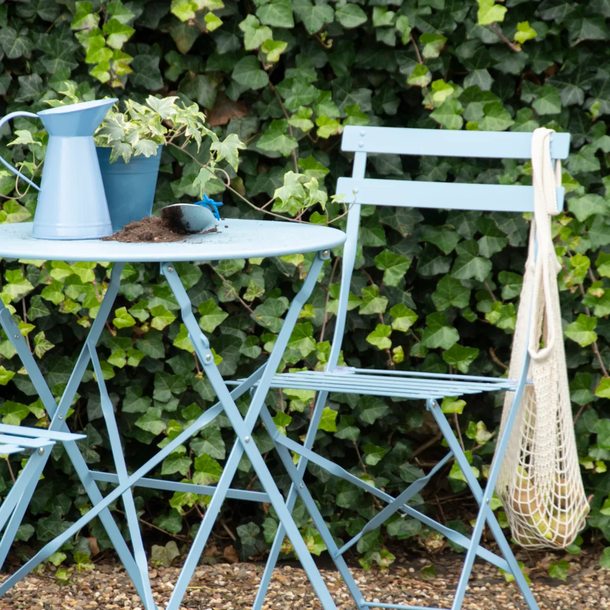 Conjunto Jardin y Terraza Bistro Acero — foto 3