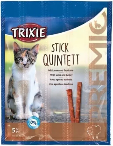 Snack Premio Quadro-Sticks Cordero-Pavo, 5×5 Gr — foto 2
