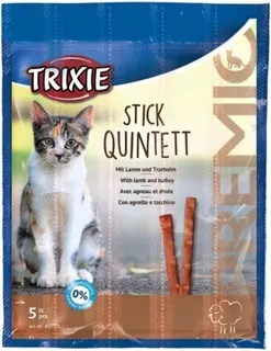 Snack Premio Quadro-Sticks Cordero-Pavo, 5×5 Gr