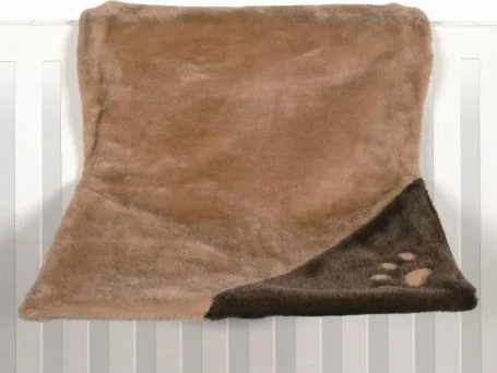 Cama Radiador, Peluche, 45 x 24 x 31 Cm, Marrón — foto 2