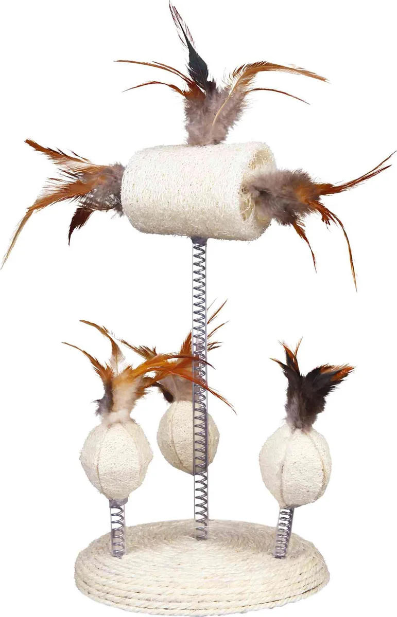 Juguete Sobre Muelles, con Sisal, ø15 x 30 cm — foto principal