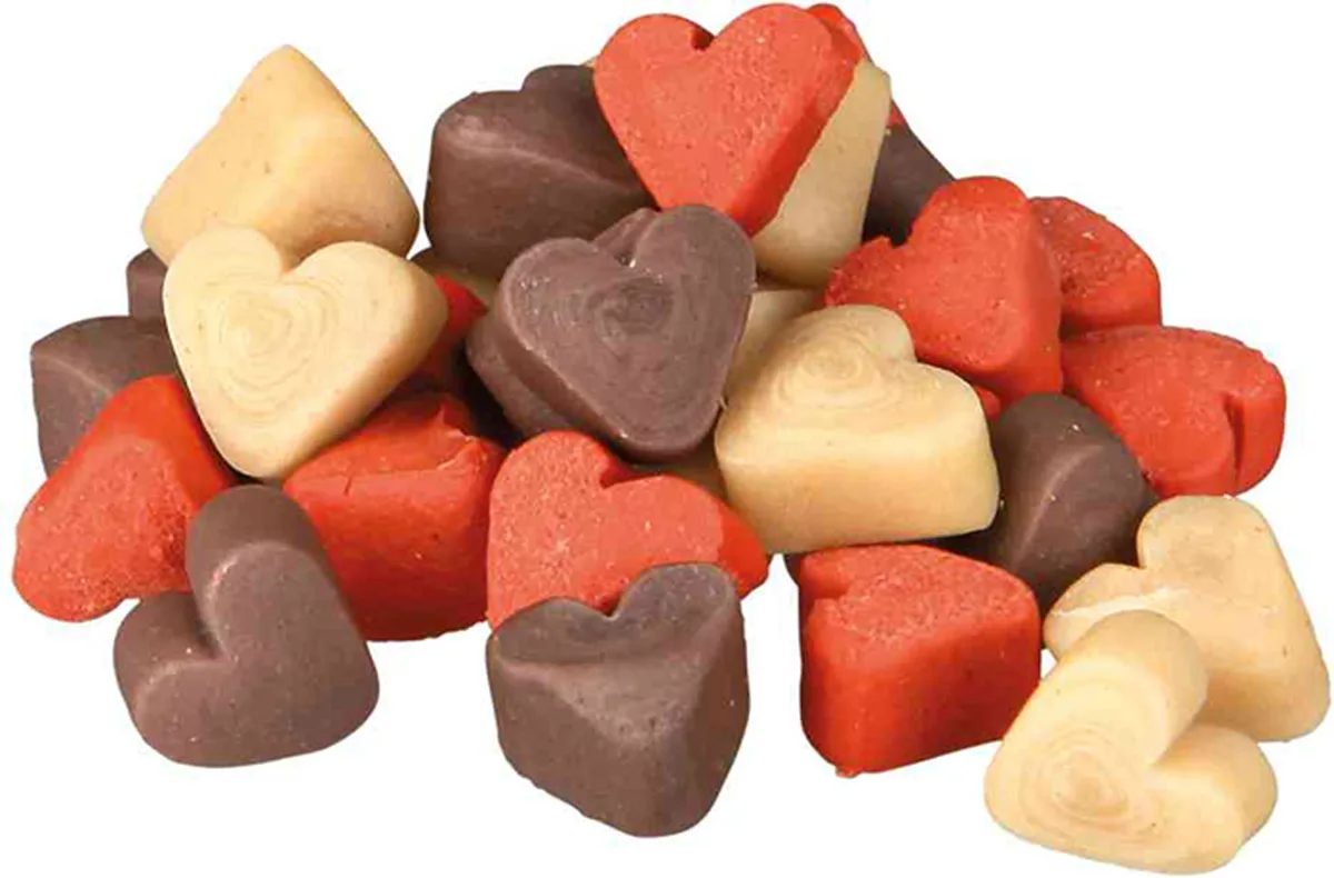 Bote Snack Galletitas de Entrenamiento Mini Hearts 200 G — foto 2