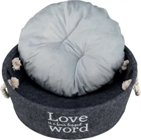 Cama Lian ø37 Cm, Gris — foto 2