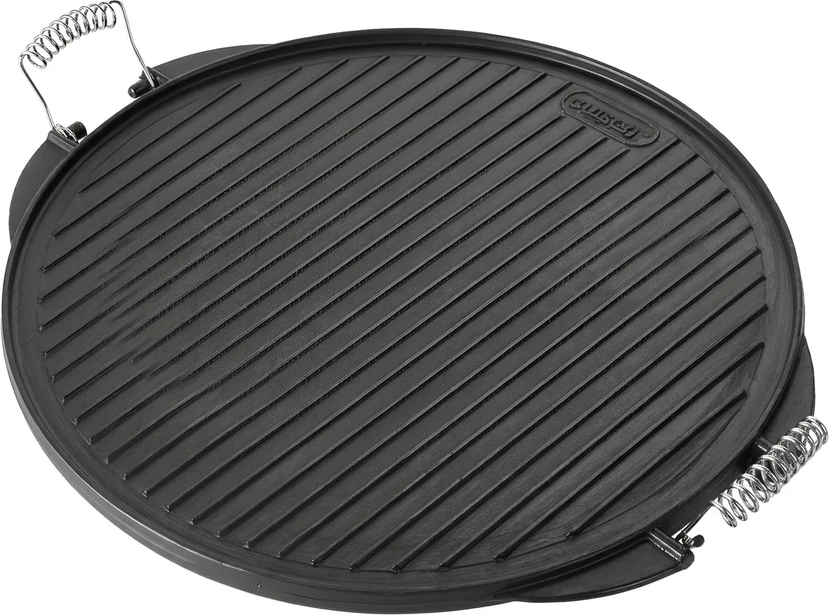 Plancha Hierro Fundido Garcima Redonda Esmaltada 52 cm
