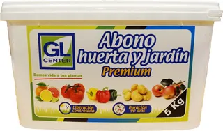 Abono Huerta y Jardin Premium Cubo 5 kg