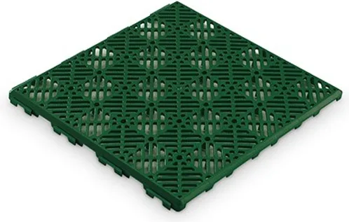 Baldosas Plastico Bahamas Verde Pack 12 Unidades 30x30 cm — foto principal