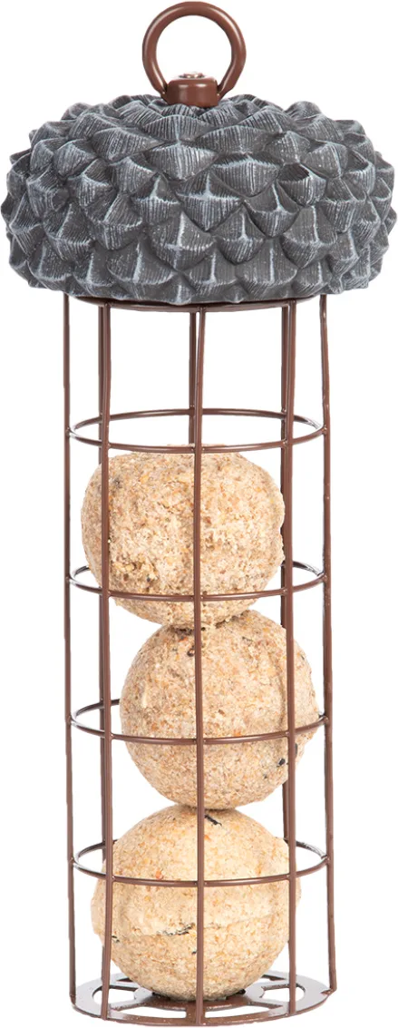 Comedero Pajaros Bolas de Sebo Forma Bellota — foto principal