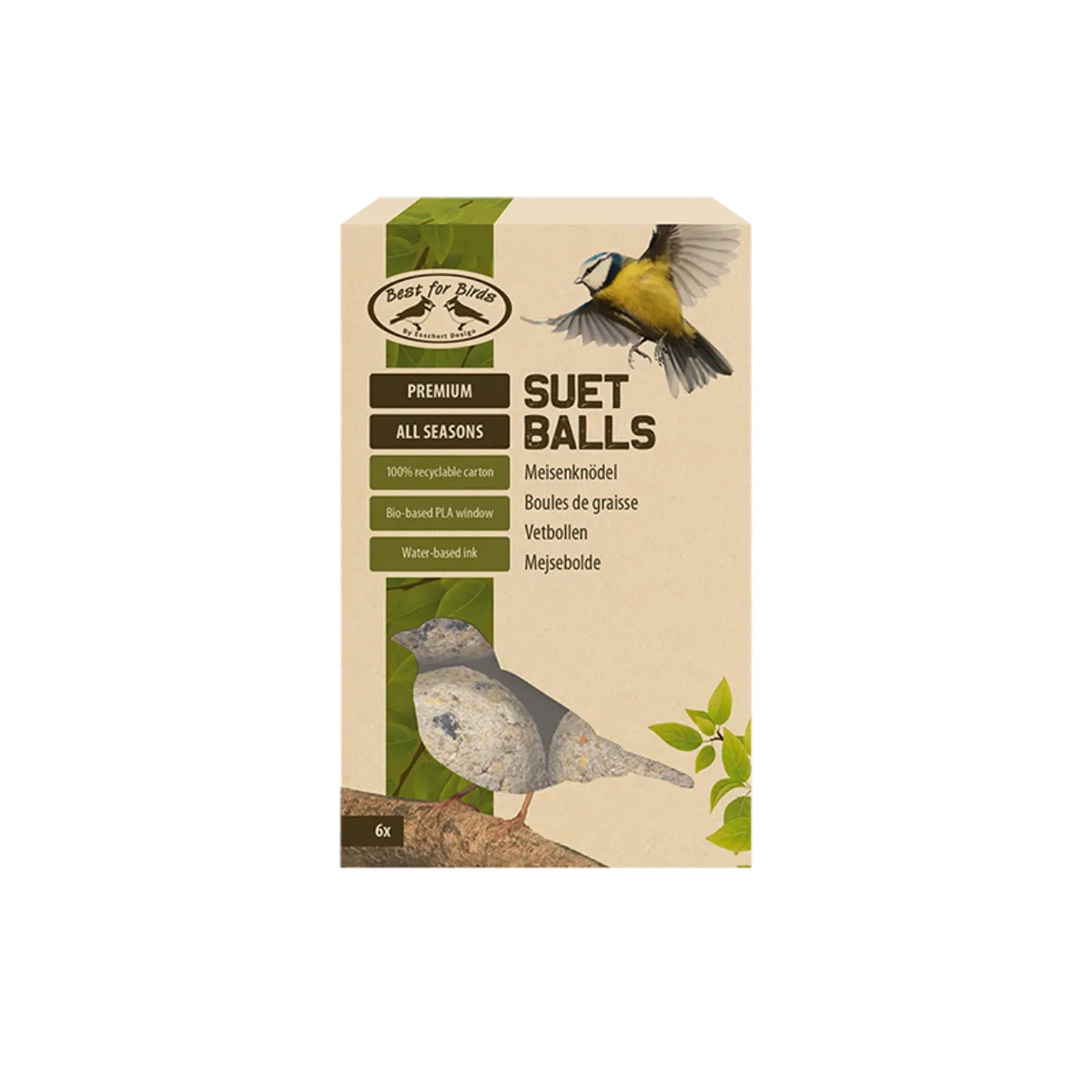 Bolas de Sebo para Pajaros Silvestres 500 gr — foto principal
