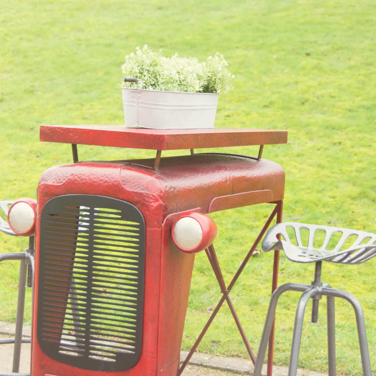 Mesa Tractor Roja — foto 4