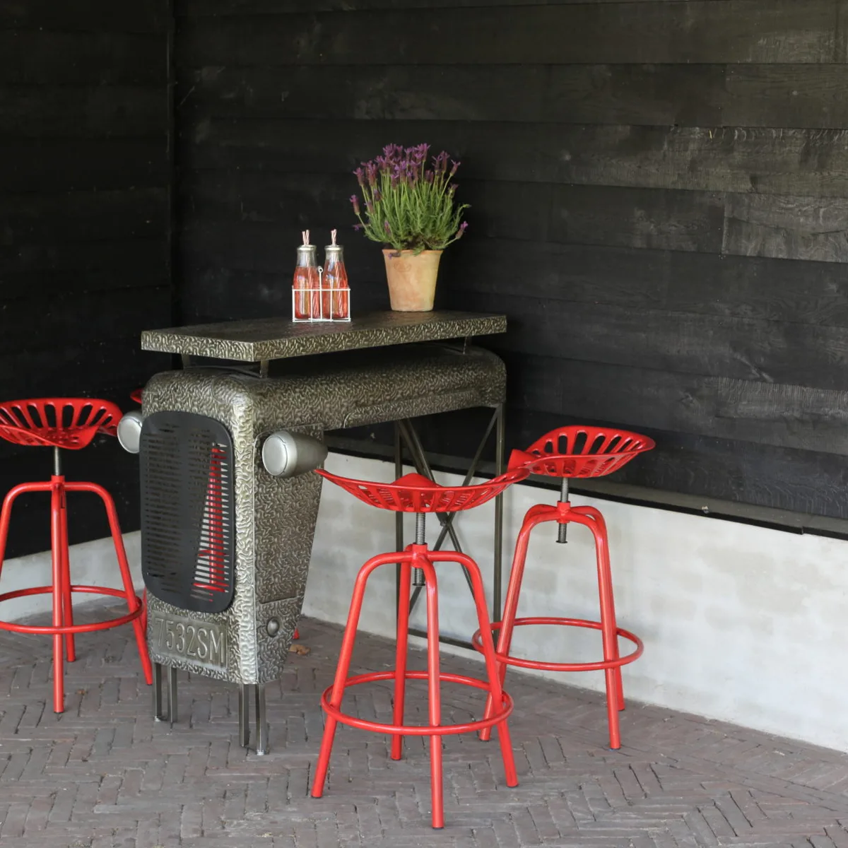 Mesa Tractor Gris — foto 7