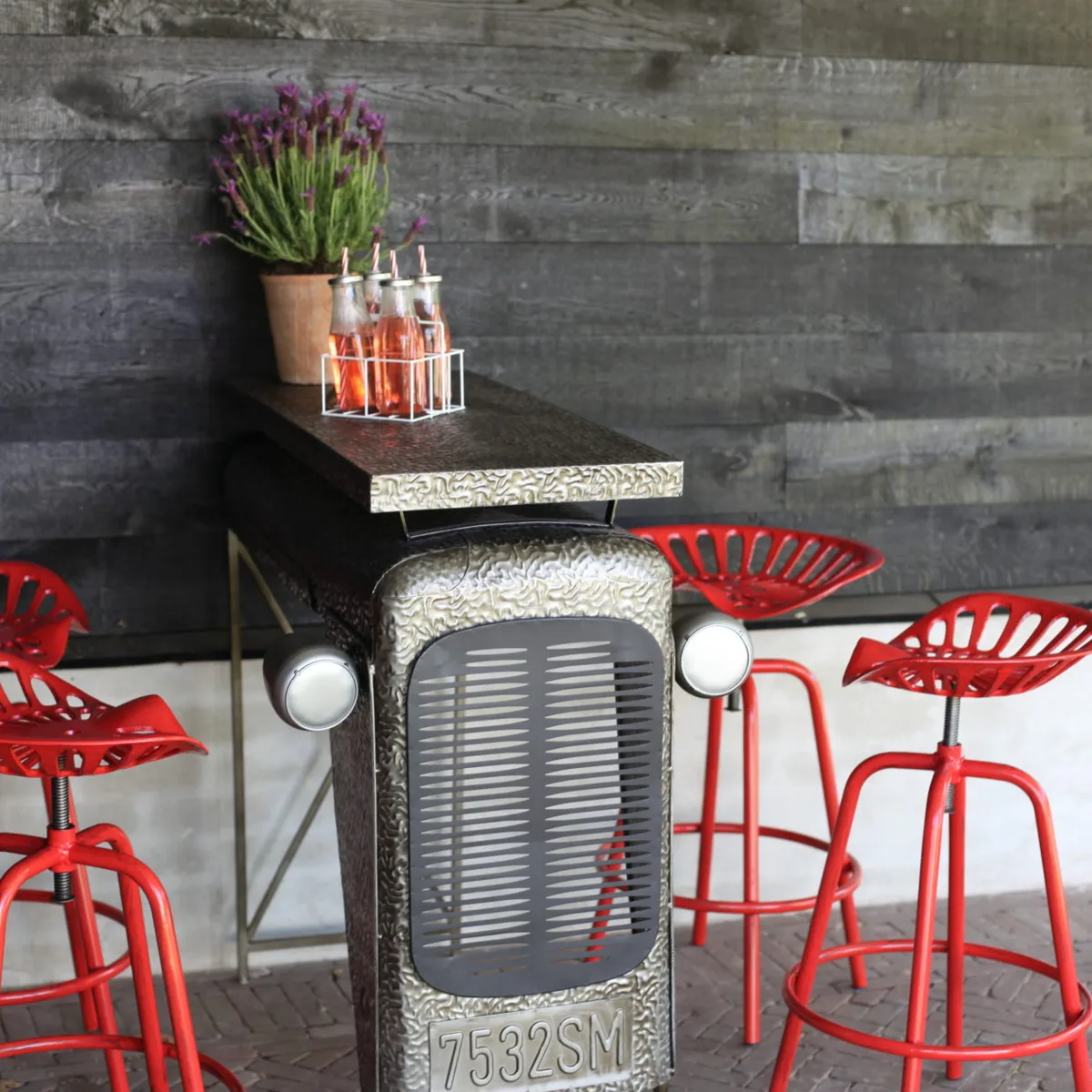 Mesa Tractor Gris — foto 5