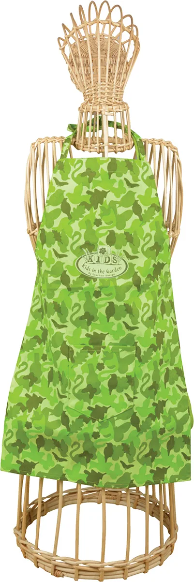 Delantal Infantil Estampado Camuflaje para el Jardin — foto 2