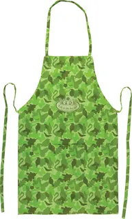 Delantal Infantil Estampado Camuflaje para el Jardin